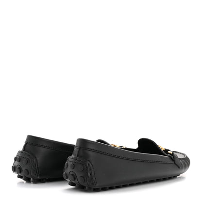 Louis Vuitton Calfskin Dauphine Loafers 40 Black 5 of 11