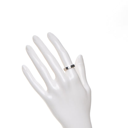 Cartier 18K White Gold Diamond 4mm LOVE Wedding Band Ring 52 6 2 of 6
