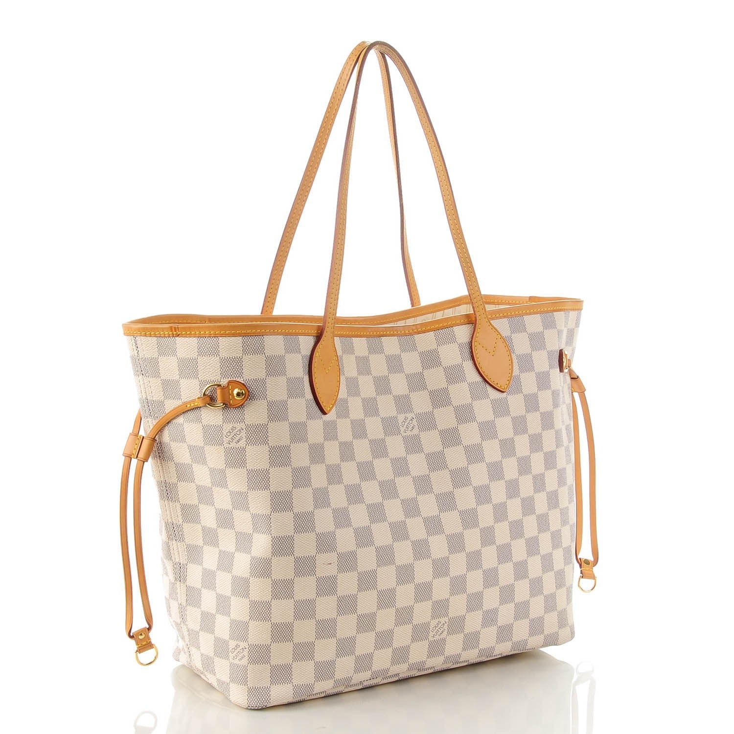 Louis Vuitton Damier Azur Neverfull MM 3 of 8