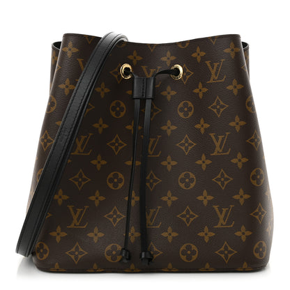 Louis Vuitton Monogram Neonoe MM Black 1 of 14