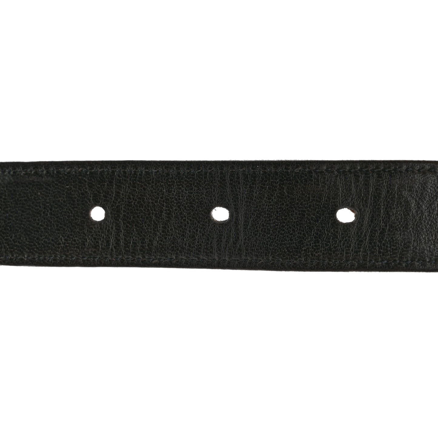 Calfskin Metal CC 31 Rue Cambon Belt 75 30 Black