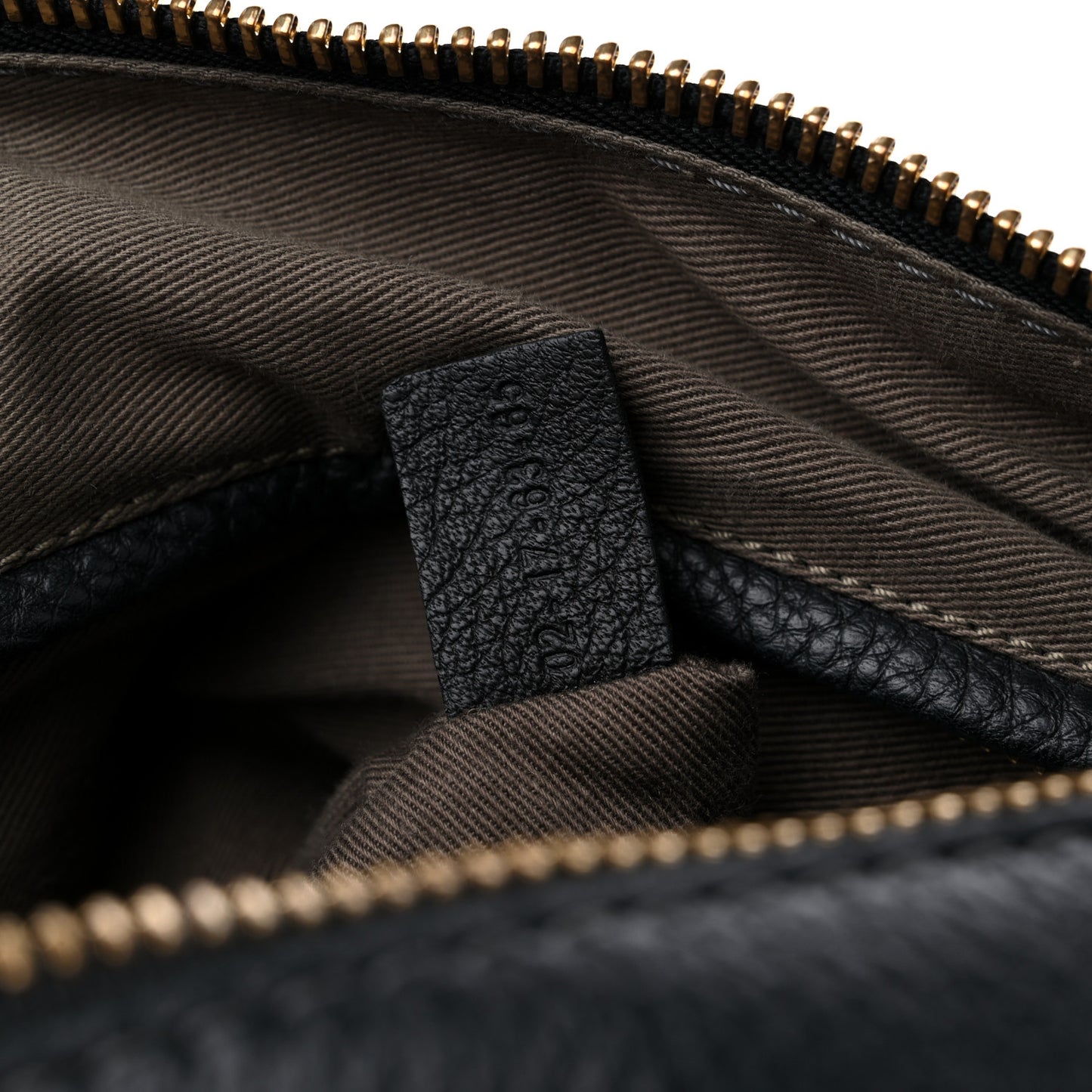 Calfskin Medium Marcie Satchel Black