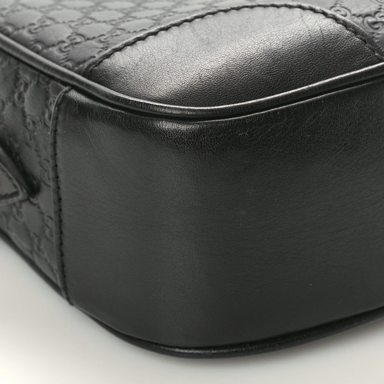 Gucci Microguccissima Mini Bree Messenger Bag Black 9 of 10