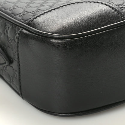 Gucci Microguccissima Mini Bree Messenger Bag Black 9 of 10