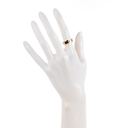 Cartier 18K Pink Gold Pink Sapphire 5.5mm LOVE Ring 49 4.75 2 of 5