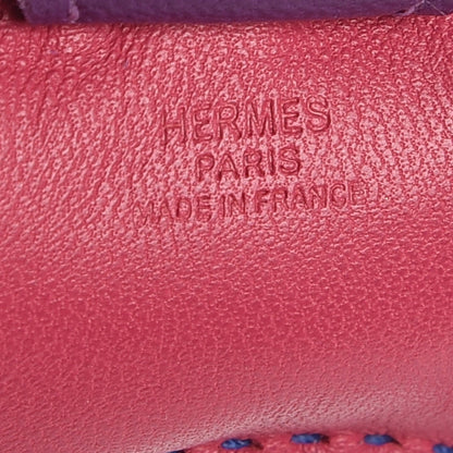 Hermes Milo Lambskin Grigri Rodeo Horse Bag Charm PM Rose Shocking Bleu Azteque Bleu Electrique Menthe Soufre Violet 3 of 4