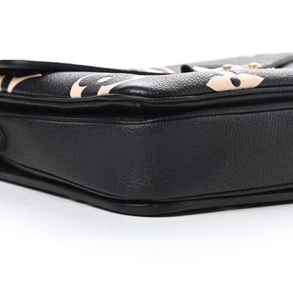 Louis Vuitton Empreinte Monogram Giant Pochette Metis Black Beige 8 of 9