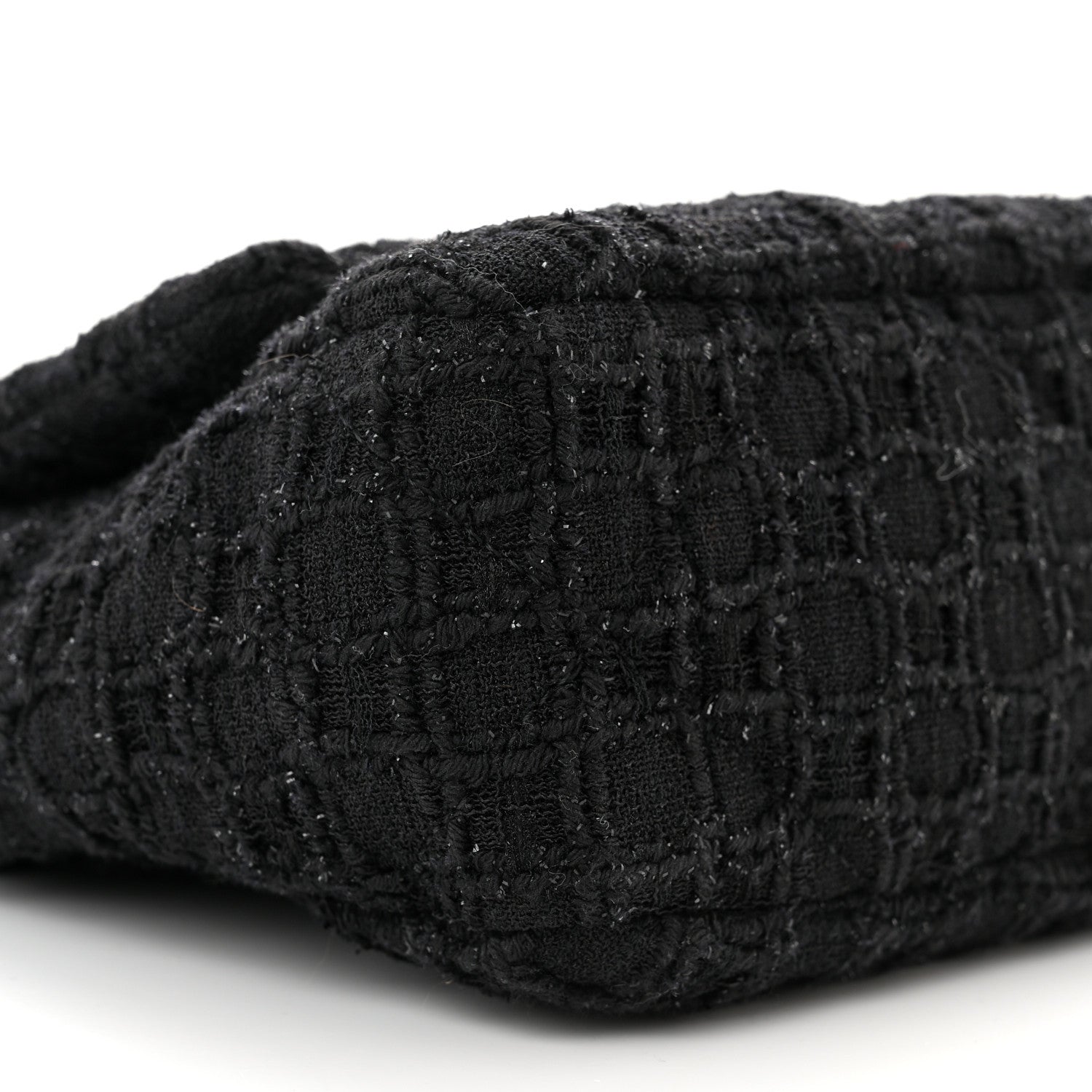 Chanel Tweed Quilted Medium Chanel 19 Flap Black 9 of 10