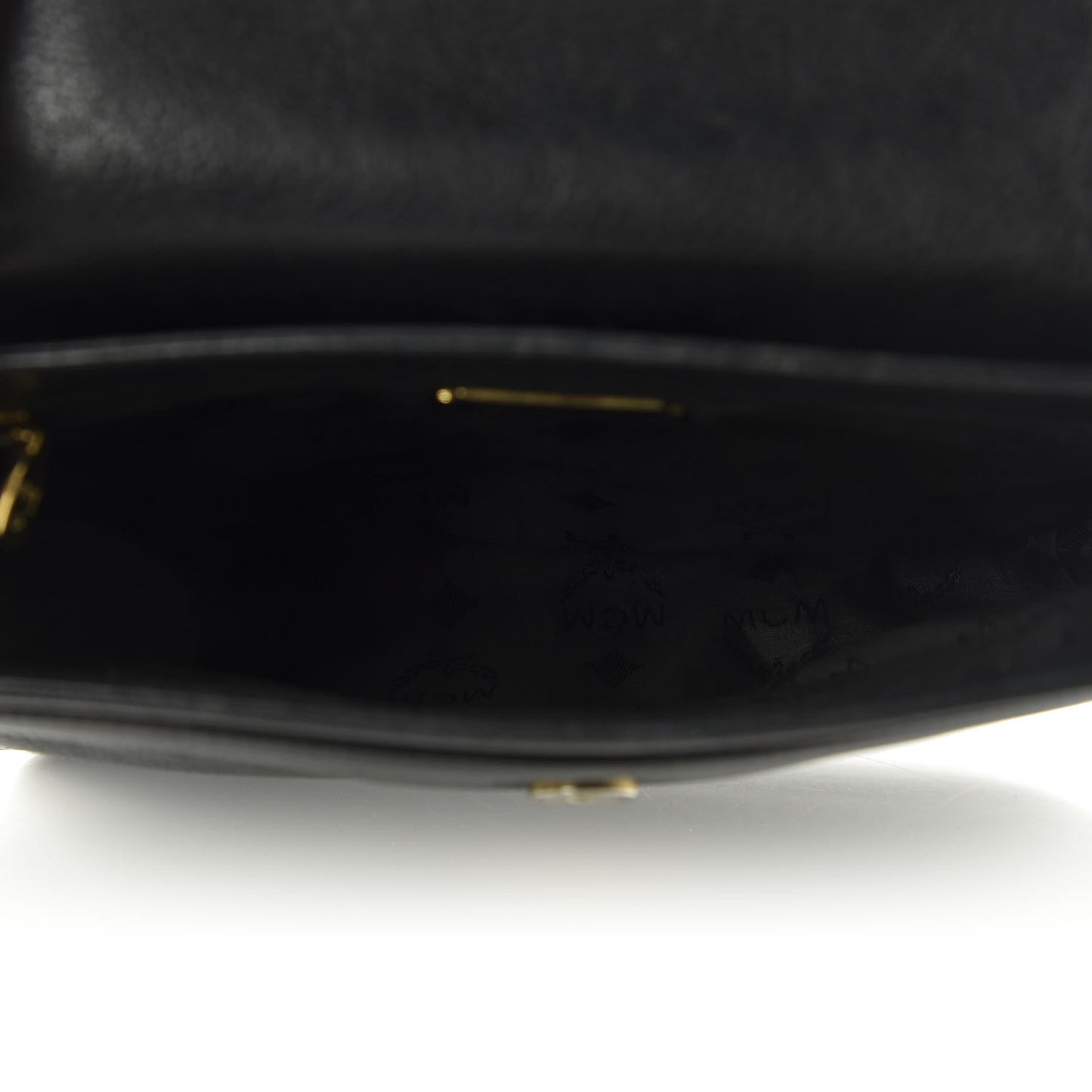 Grained Calfskin Studded Crossbody Bag Black