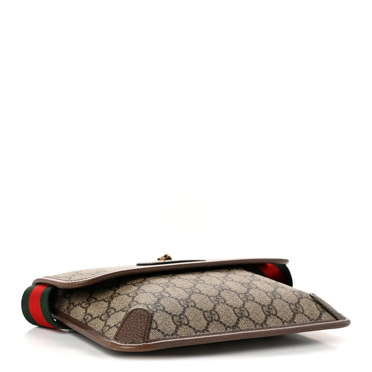 Gucci GG Supreme Monogram Neo Vintage Web Belt Bag Brown 4 of 11