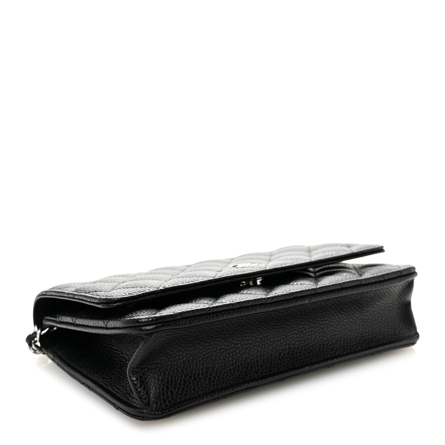 Chanel Caviar Quilted Wallet on Chain WOC Black 4 of 12