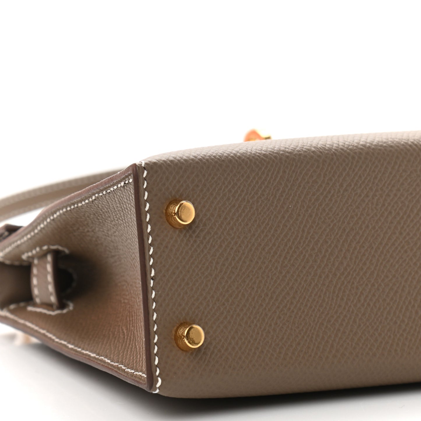 Epsom Mini Kelly Sellier 20 Etoupe