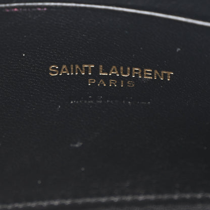 Saint Laurent Grain De Poudre Matelasse Monogram Mini Lou Camera Bag Crema Soft 6 of 11