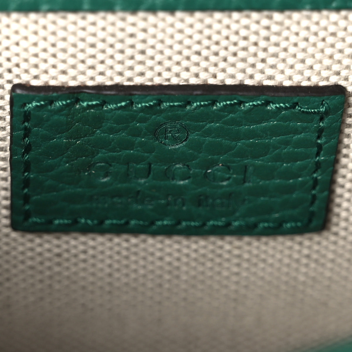 Dollar Calfskin Crystal Mini Dionysus Top Handle Bag Emerald