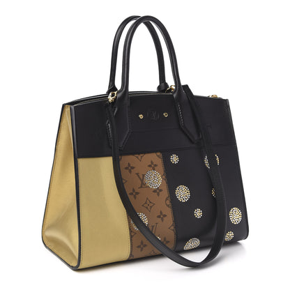 Louis Vuitton Reverse Monogram Studded Night Lights City Steamer MM 3 of 13