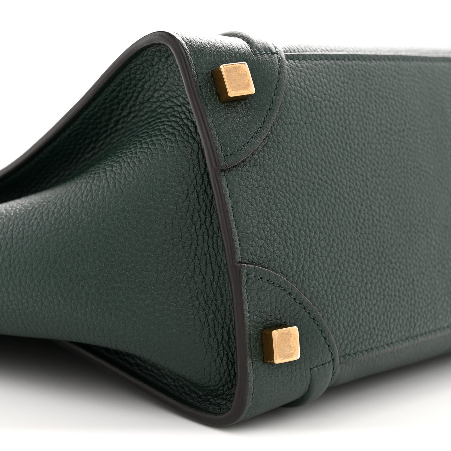Celine Drummed Calfskin Micro Luggage Amazone 9 of 11