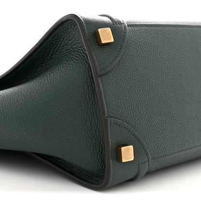 Celine Drummed Calfskin Micro Luggage Amazone 9 of 11