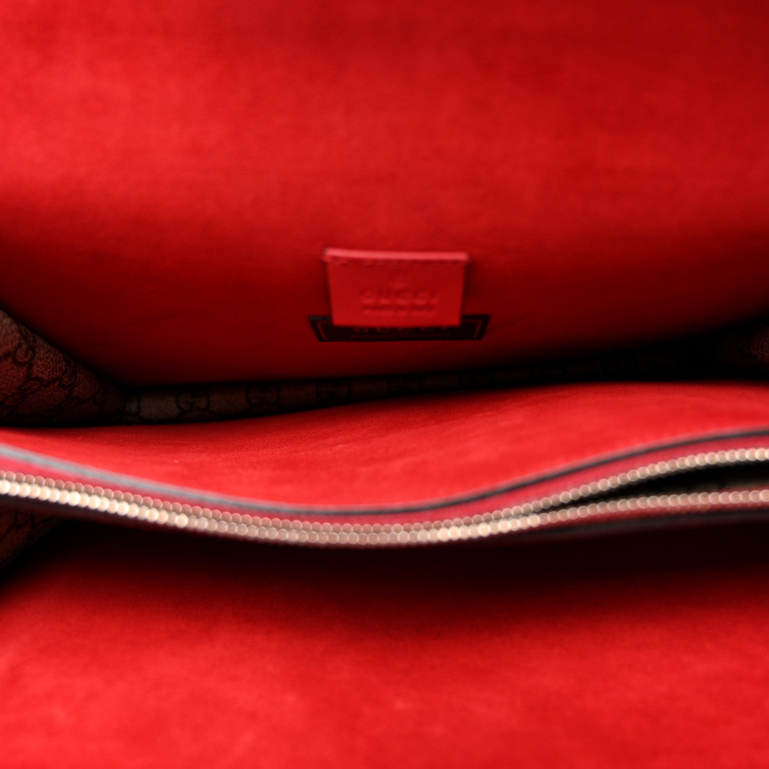 Gucci GG Supreme Monogram Embroidered Medium Dionysus Shoulder Bag Beige Multi 5 of 10