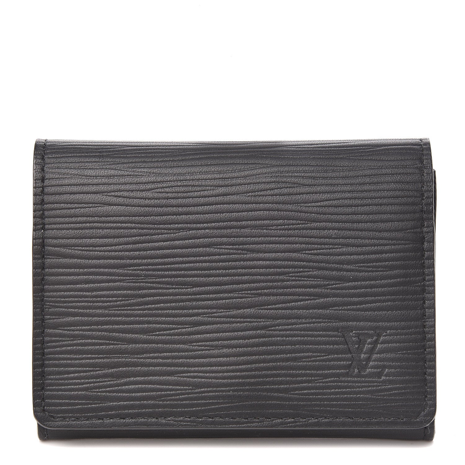 Louis Vuitton Epi Enveloppe Carte De Visite Black 1 of 7