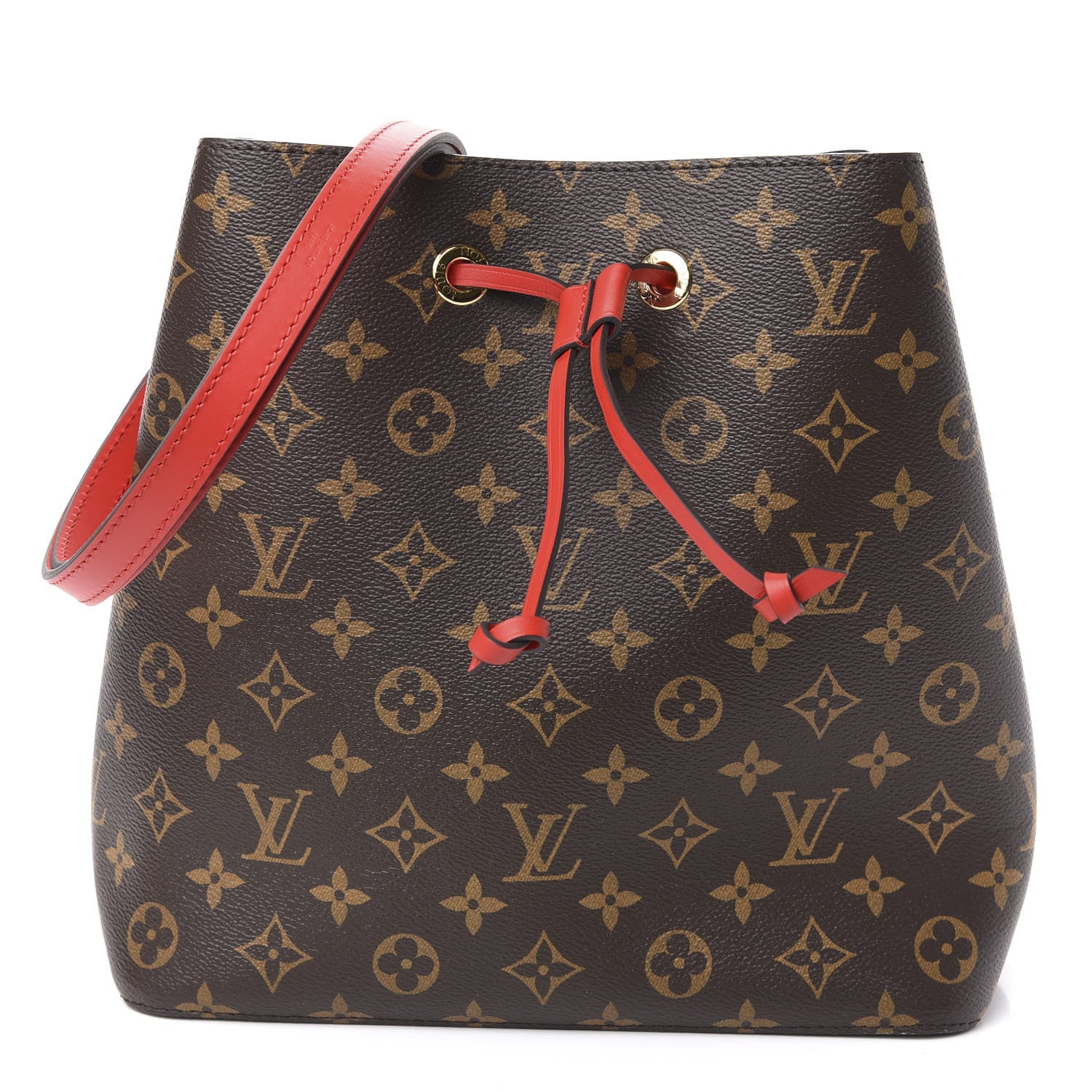 Louis Vuitton Monogram Neonoe MM Coquelicot 1 of 10