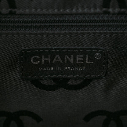 Chanel Calfskin Quilted Large Cambon Tote Beige Black 6 of 11