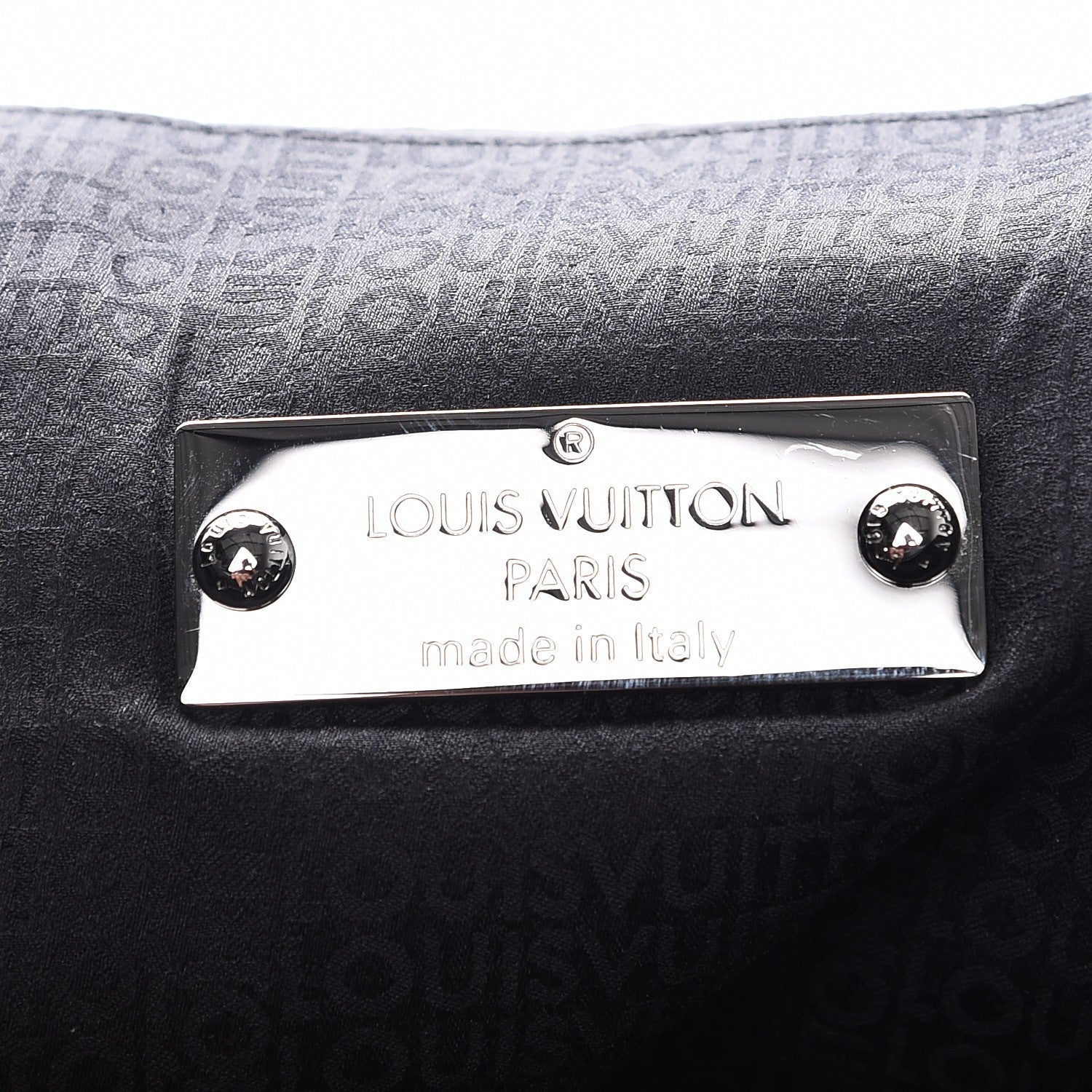 Louis Vuitton Bequia Leather 2 Way DJ Bag Black 9 of 10