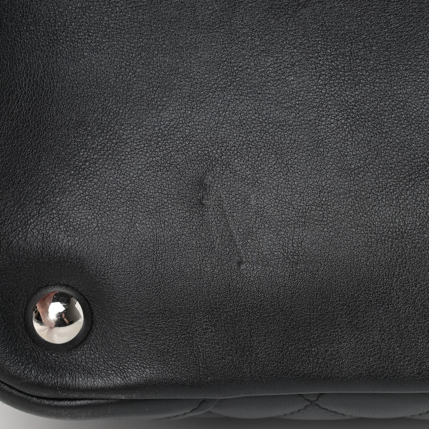 Chanel Calfskin Quilted Large Cambon Tote Black 13 of 16