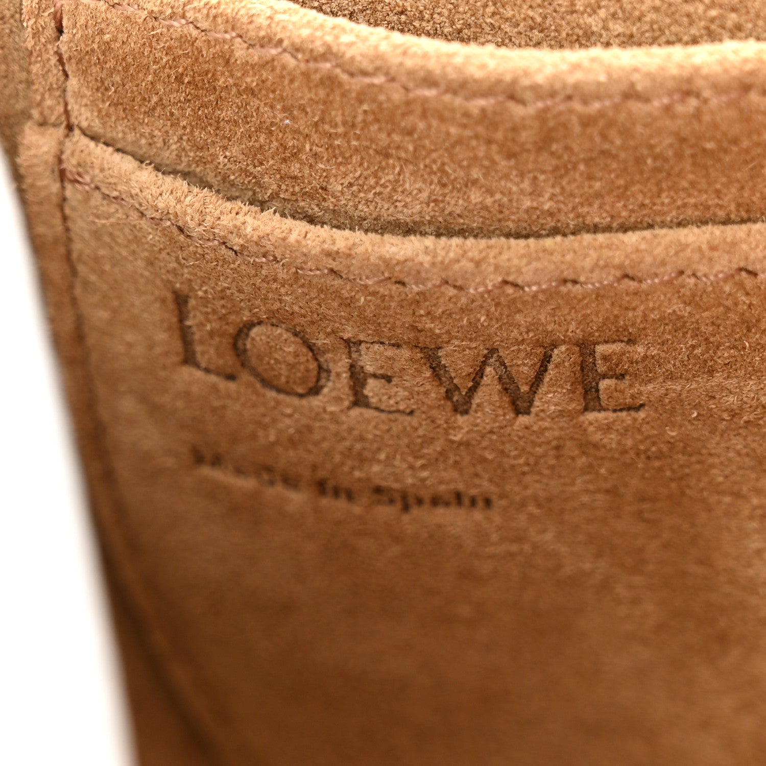 Loewe Pebble Grain Calfskin Mini Gate Bag Kaolin 5 of 8
