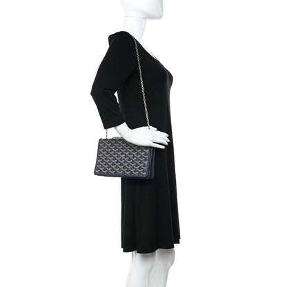 Goyard Goyardine Alexandre III Bag Navy 2 of 9