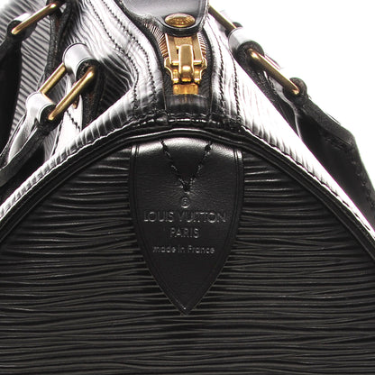 Louis Vuitton Epi Speedy 25 Black 6 of 8