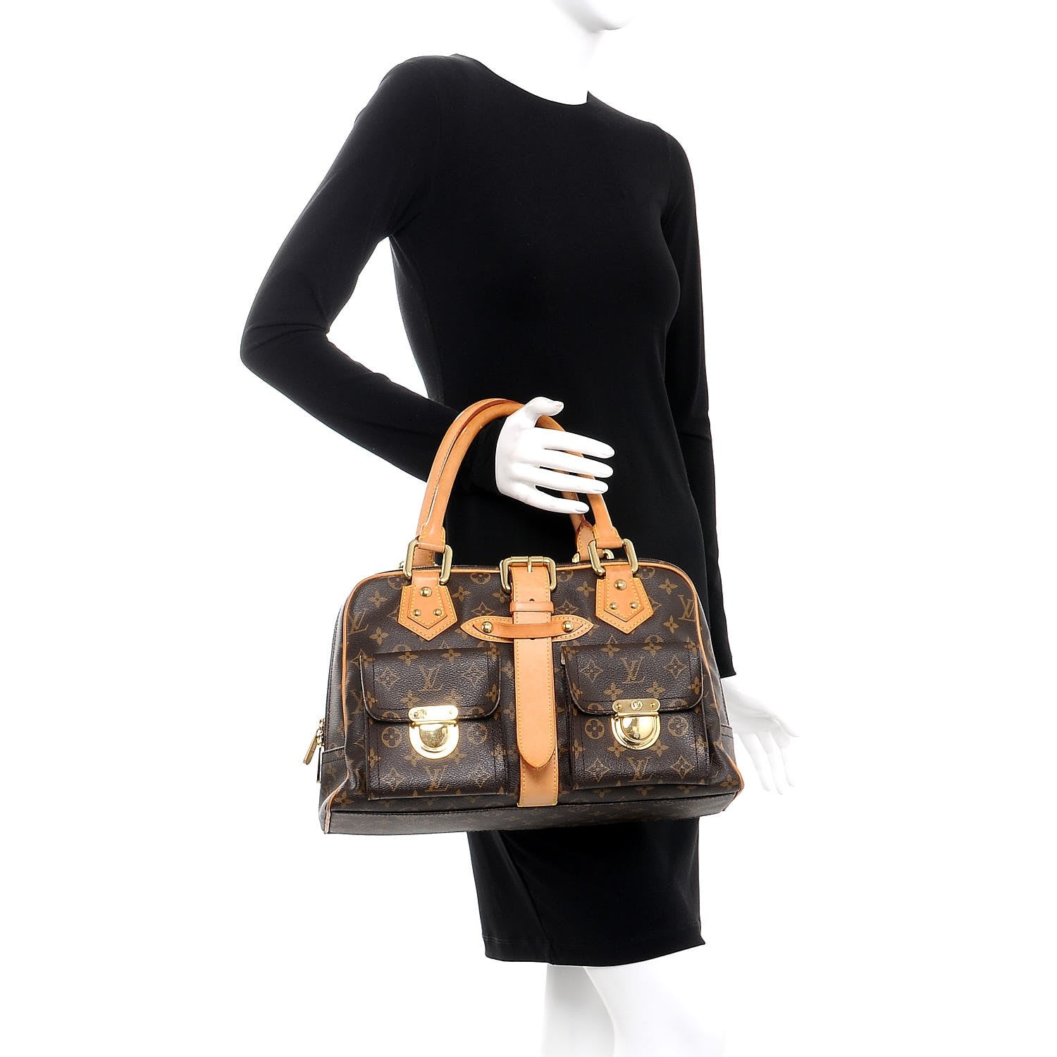 Louis Vuitton Monogram Manhattan GM 2 of 8