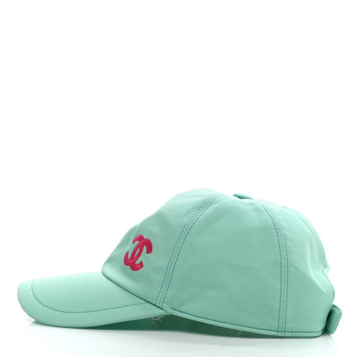 Cotton CC Cap Hat Turquoise Fuchsia