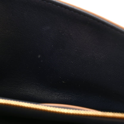 Louis Vuitton Lambskin Embossed Monogram Pochette Coussin Camel 12 of 15