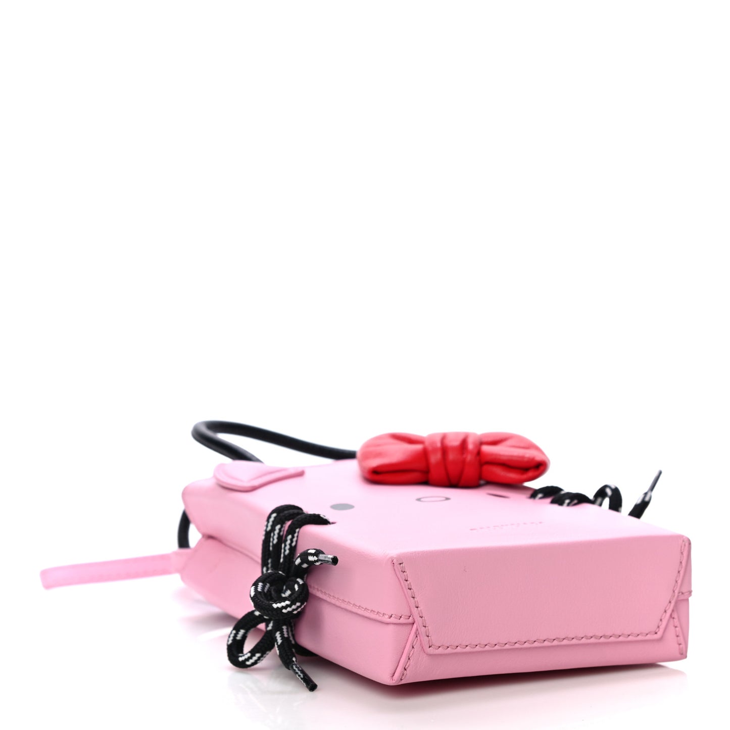 Calfskin Hello Kitty Phone Holder Bag Pink