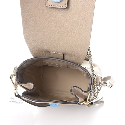 Chloe Suede Calfskin Mini Faye Backpack Motty Grey 6 of 8