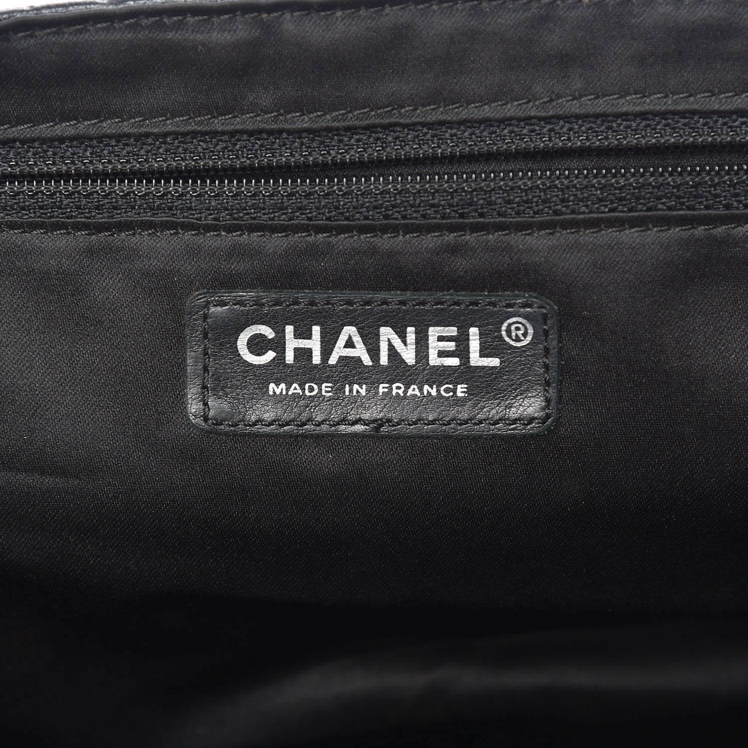 Chanel Calfskin Quilted Frame Flap Black 6 of 11