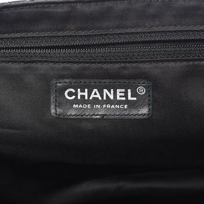 Chanel Calfskin Quilted Frame Flap Black 6 of 11