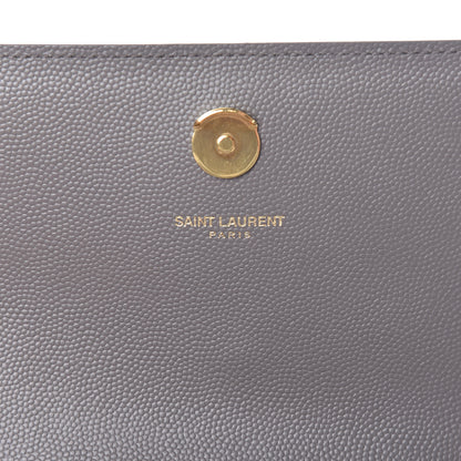 Saint Laurent Grain De Poudre Small Monogram Kate Satchel Fog 6 of 15