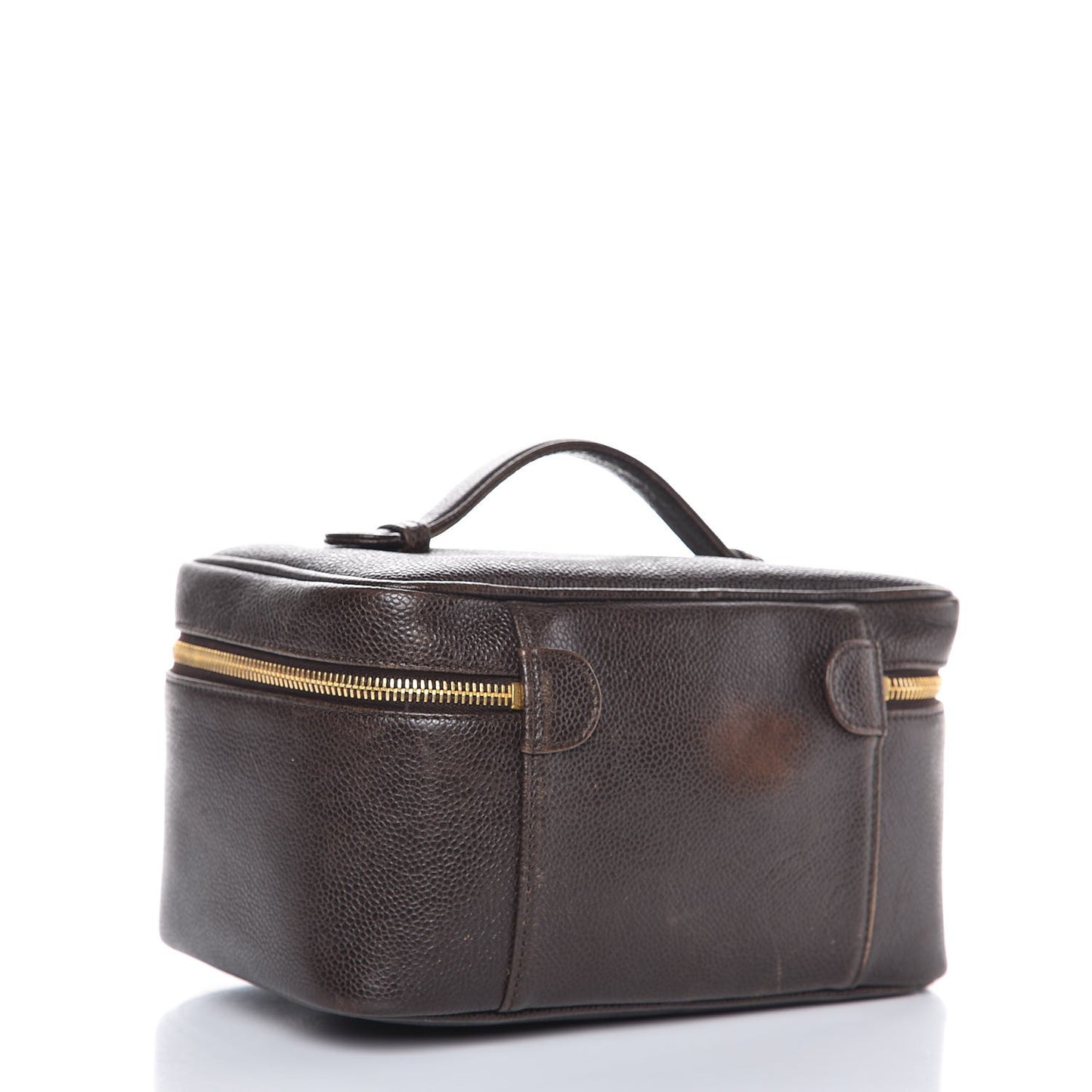 Caviar Vanity Cosmetic Case Brown