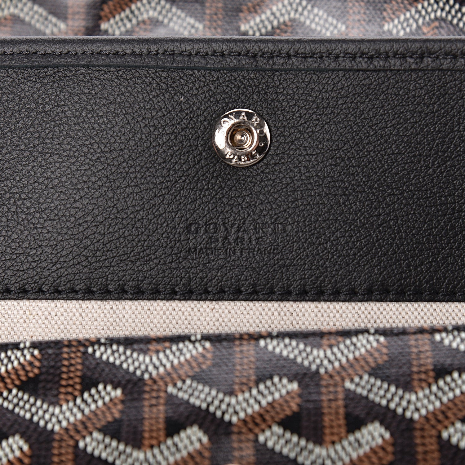 Goyard Goyardine Saint Louis PM Black 7 of 13