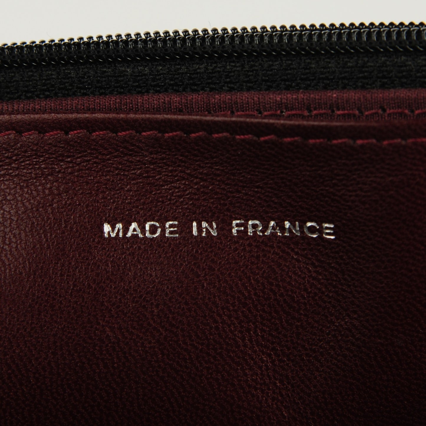 Lambskin Quilted Wallet On Chain WOC Black