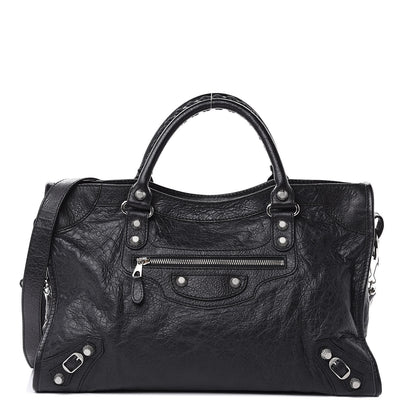 Balenciaga Agneau Giant 12 Silver Hardware City Black 1 of 10