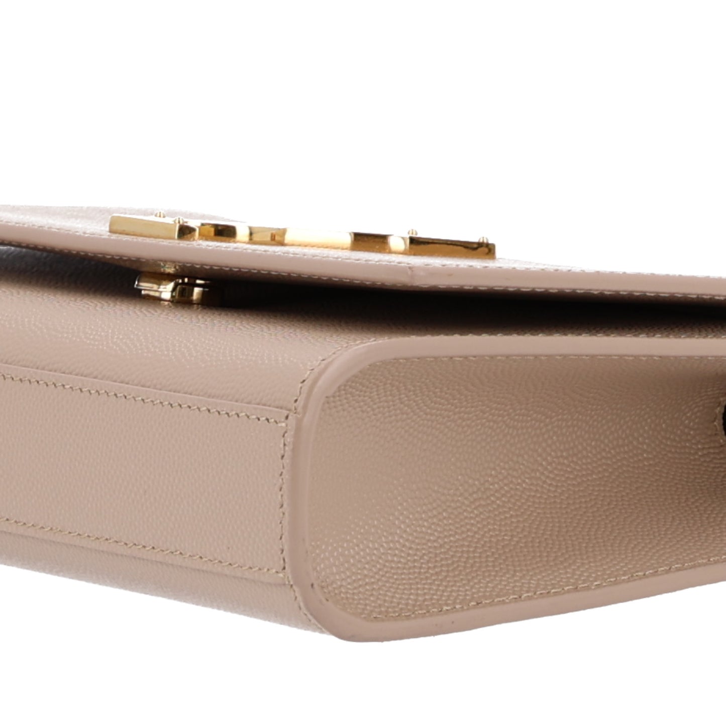 Grain De Poudre Small Monogram Kate Satchel Dark Beige