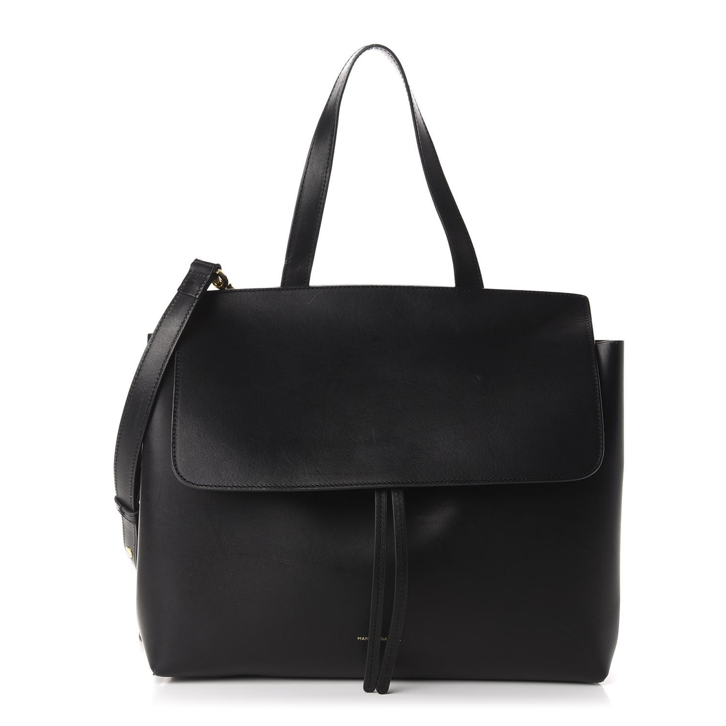 Calfskin Lady Bag Black Flamma