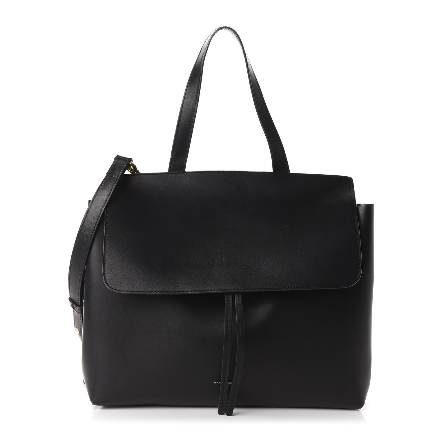 Mansur Gavriel Calfskin Lady Bag Black Flamma 1 of 11