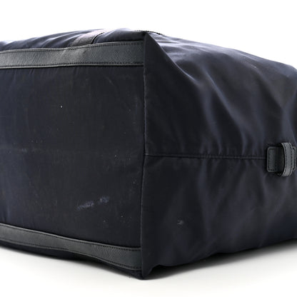 Prada Re-Nylon Saffiano Duffle Bag Navy 9 of 12
