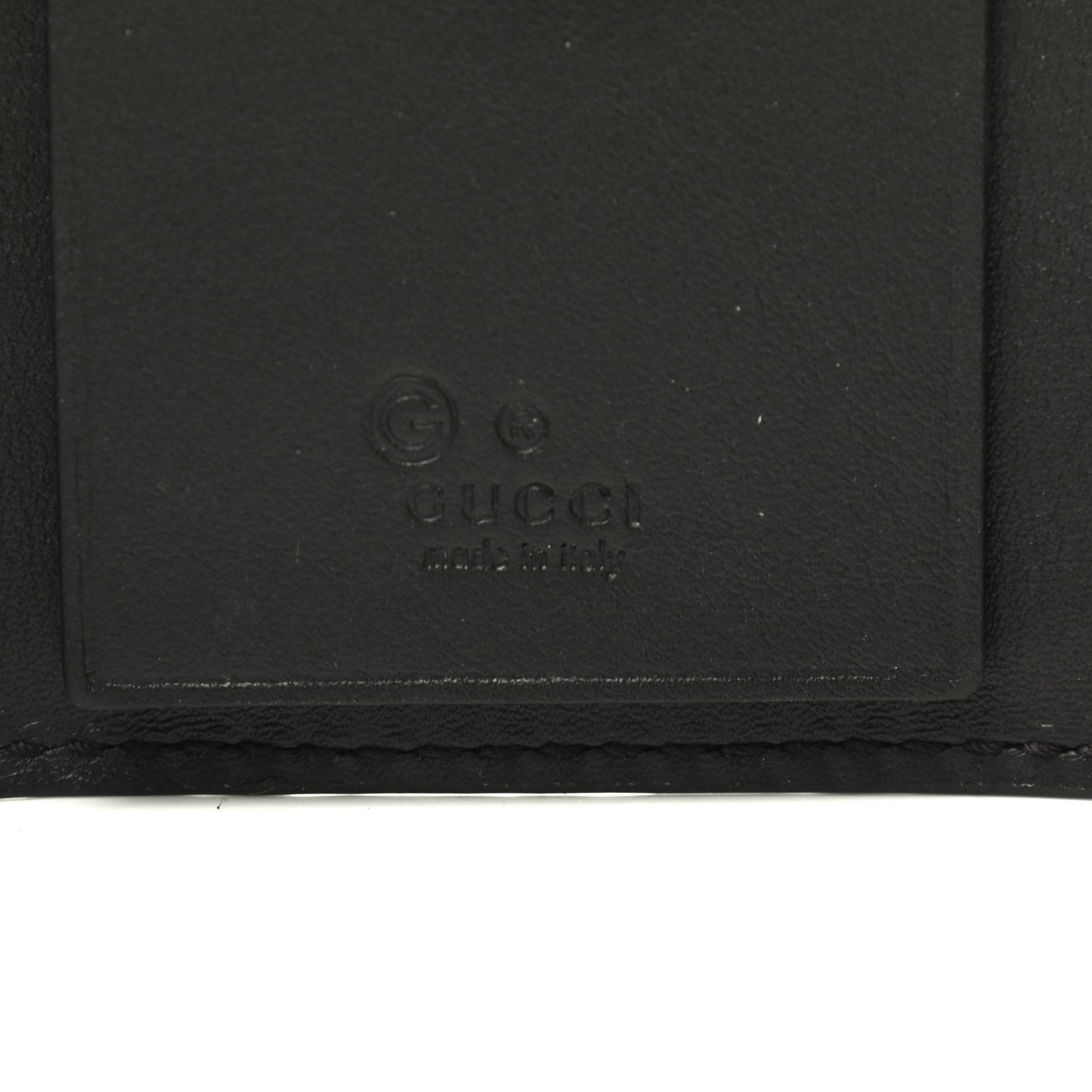 Microguccissima 6 Key Holder Case Black