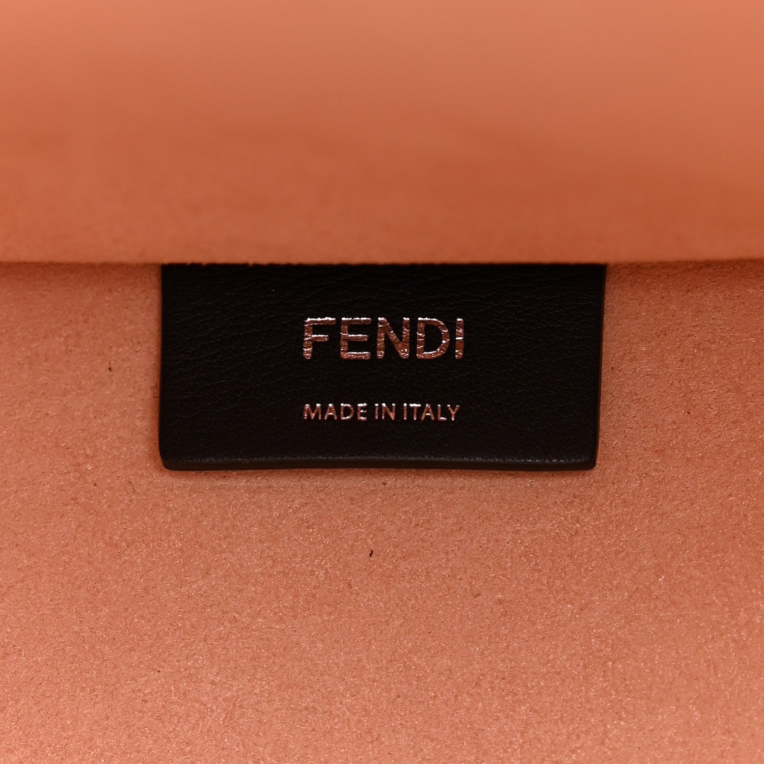Fendi Vitello Cher Logo Debossed Medium Fendi Sunshine Shopper Tote Light Rose 6 of 10