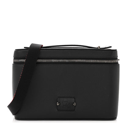 Christian Louboutin Calfskin Kypipouch Small Top Handle Messenger Bag Black 1 of 12