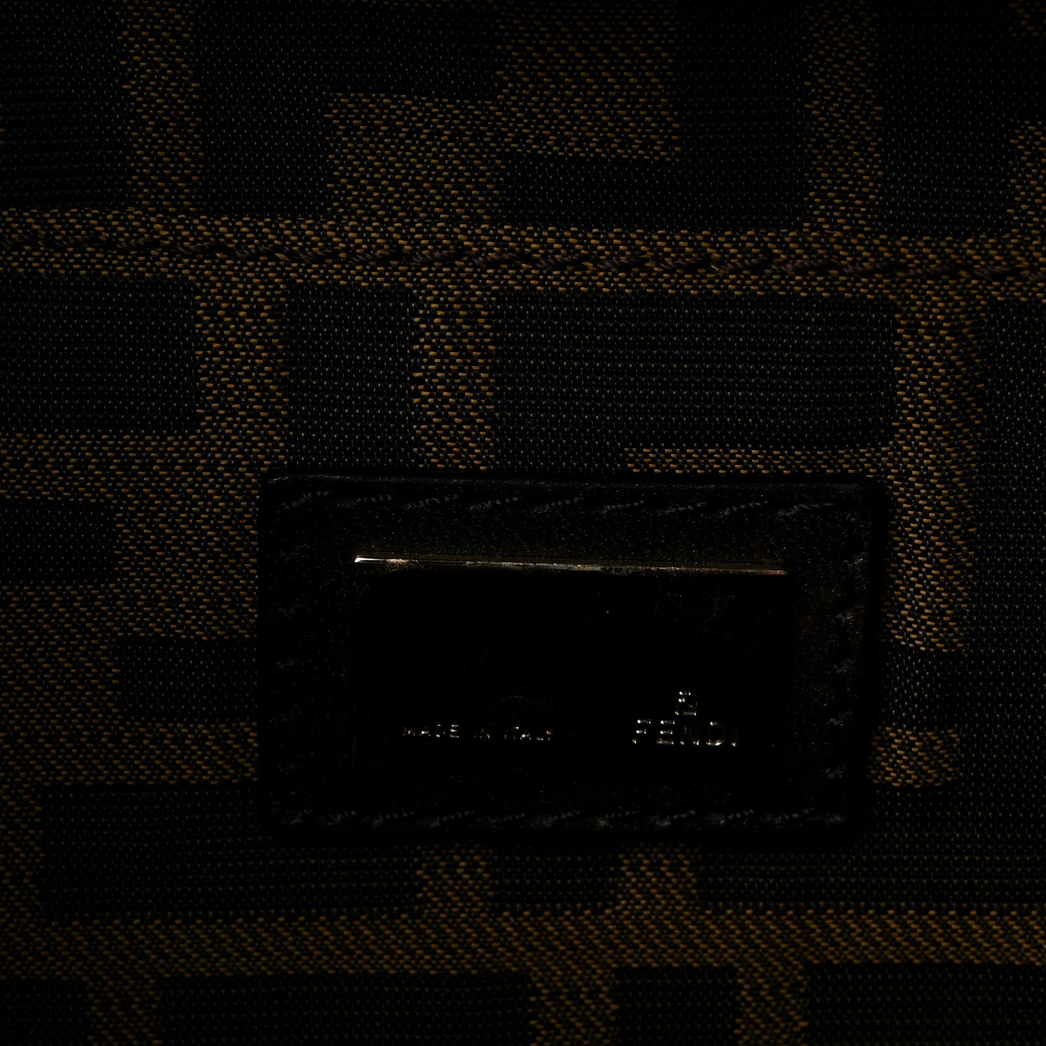 Fendi Metallic Nappa Small Spy Bronze Black 10 of 17